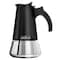 The London Sip Matte Black Stainless Steel Stovetop Espresso Maker 10 Cups EM10B - alternate 1